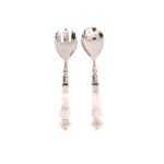 Pair of Cutlery with Crystal Handles