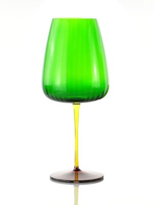 Set of 2 Water Glasses Joy Green 700 ml