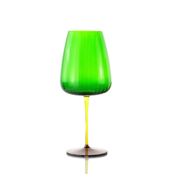 Set 2 Calice Vino Joy Green 750 ml