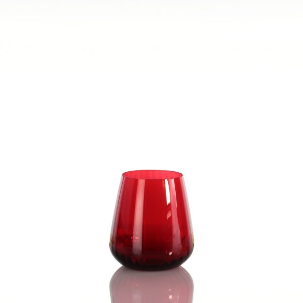 Set of 2 Joy Red Glasses 450 ml