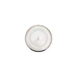Bread Plate in Crystal with Platinum Rim