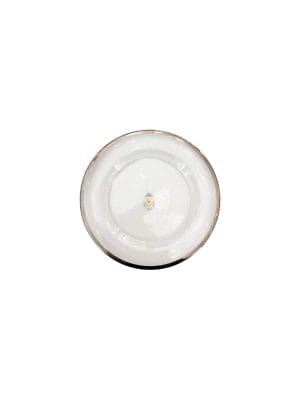 Bread Plate in Crystal with Platinum Rim