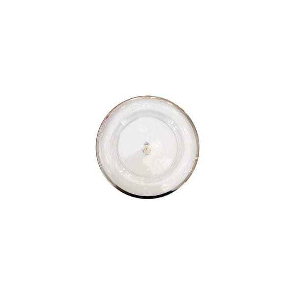 Bread Plate in Crystal with Platinum Rim