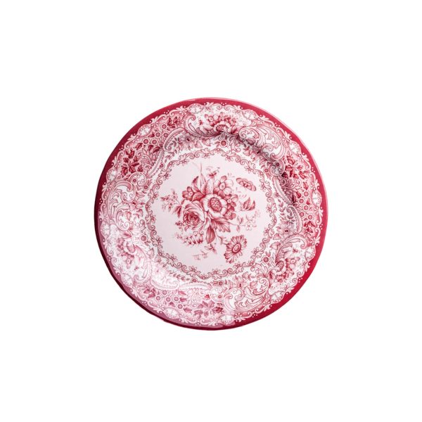 Old England Red Flat Plate