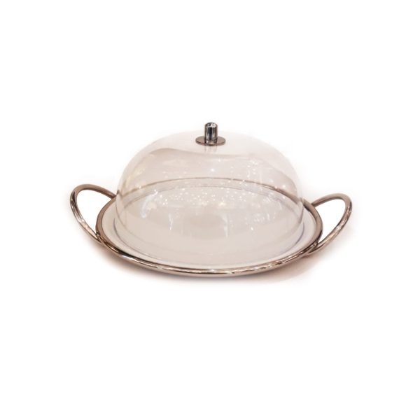 Round Dish With Dome