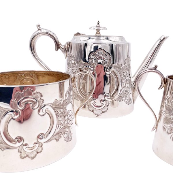Set Tre Pezzi Tè in Sheffield 1850