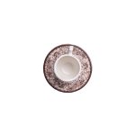 Old England Brown Coffee Cup with Saucer
