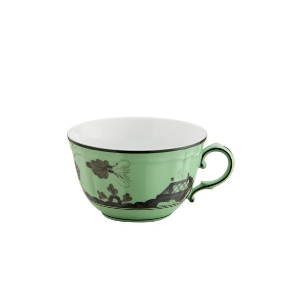 Tazza Tè Con Piattino Bario Oriente Italiano