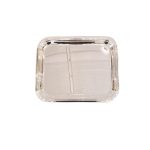Vassoio rettangolare senza manici 25x35
