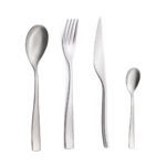 Set Posate 4 Pezzi Contemporary Sabbiato
