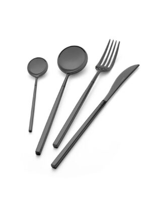 Set Posate 4 Pezzi Kyoto Black Eme Posaterie