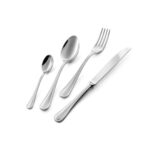 4-Piece Set of Cutlery in English Steel