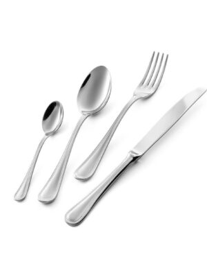 Set Posate 4 Pezzi in Acciaio Inglese_2