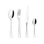 4-Piece Octagonal Steel Cutlery Set