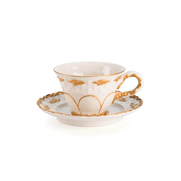 Lucia Tea Cup Capodimonte Porcelain
