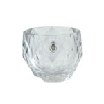 Crystal Whisky Glass with Diamond Design
