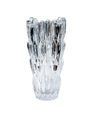 Faceted Crystal Vase