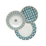 Servizio di Piatti 18 Pezzi Liberty Made in Italy