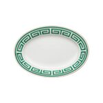 Large Oval Tray Labirinto Ginori1735 Smeraldo