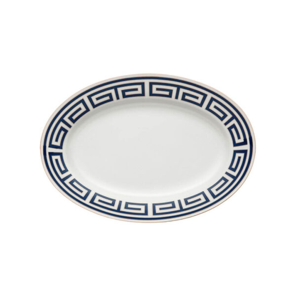 Large Oval Tray Labirinto Ginori1735 Zaffiro