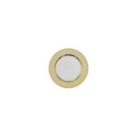 Piatto Pane Liscio Bouquet Crema Pastello