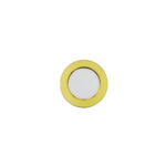 Piatto Pane Liscio Bouquet Giallo Pastello