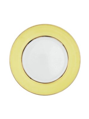 Sottopiatto Liscio Bouquet Giallo Pastello