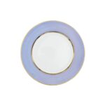 Plain Charger Plate Pastel Purple Bouquet