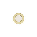 Piatto Pane Ornato Bouquet Crema Pastello