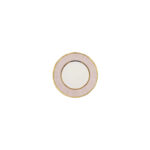Piatto Pane Ornato Bouquet Rosa Pastello