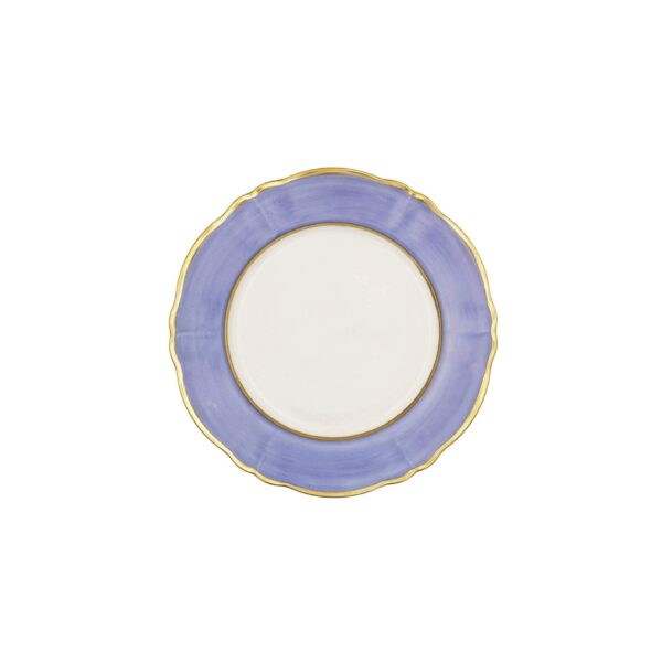 Ornate Flat Plate Bouquet Pastel Purple