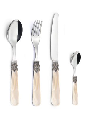 Set Posate 4 Grazia Crema