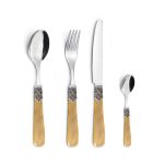 Set Posate 4 Grazia Giallo