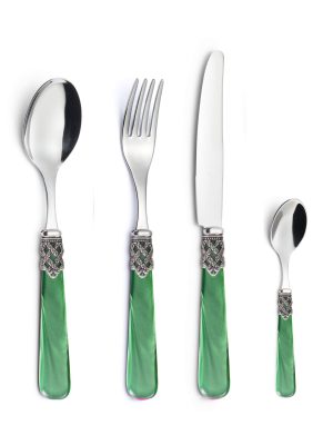Set Posate 4 Grazia Verde