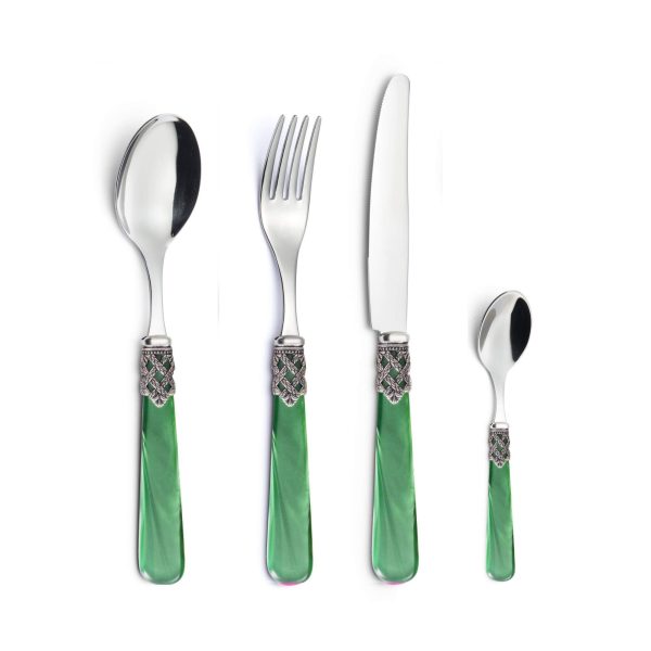 Set Posate 4 Grazia Verde