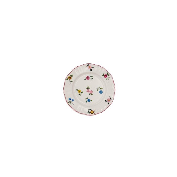 Piatto Pane Ornato Floreale