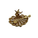Ivory Angel Salt Cellar