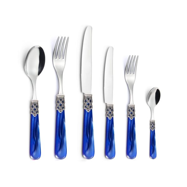 Set Posate 6 Pezzi Grazia Celeste