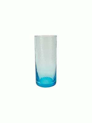 Bicchiere Bibita Torchon Celeste